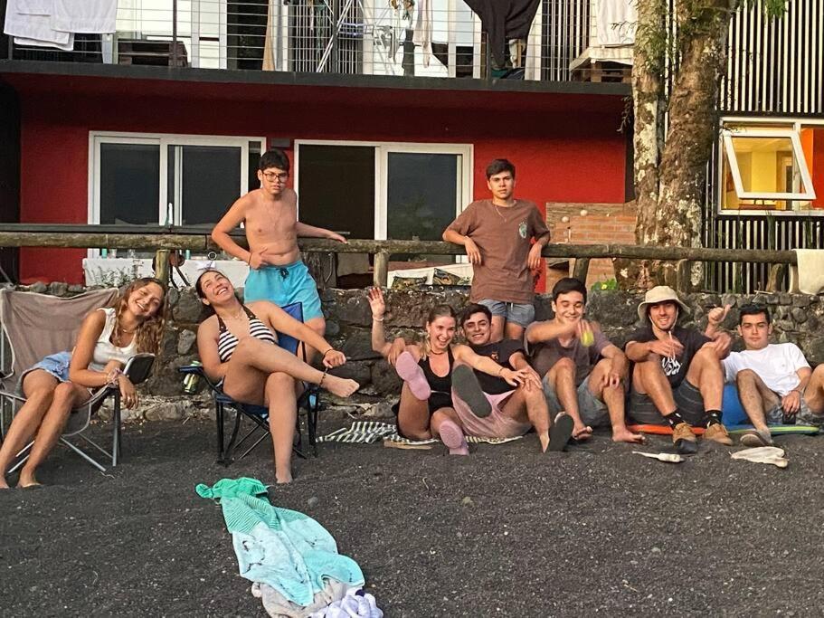 Gran Casa Orilla Playa,12 Personas,5 Dormitorios Conaripe Bagian luar foto