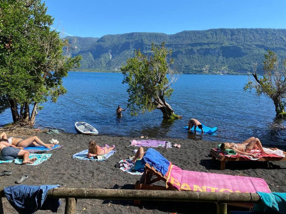 Gran Casa Orilla Playa,12 Personas,5 Dormitorios Conaripe Bagian luar foto