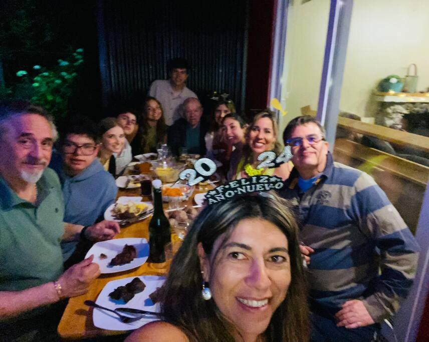 Gran Casa Orilla Playa,12 Personas,5 Dormitorios Conaripe Bagian luar foto