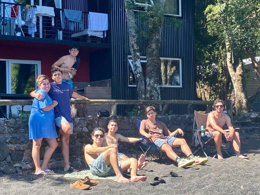 Gran Casa Orilla Playa,12 Personas,5 Dormitorios Conaripe Bagian luar foto